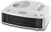 Black+Decker, Horizontal Fan Heater White, 2400 Watts, HX230